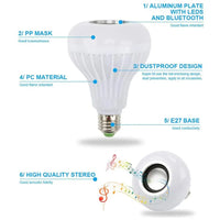 ColorGlow™ Bluetooth LED Light & Speaker